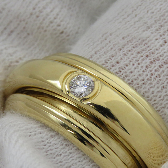 Piaget Possession Diamond Ring, K18YG Gold, Diamond, Ring, Yellow - Picture 8 of 10